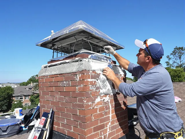 Chimney Crown Services service in Weston, CT