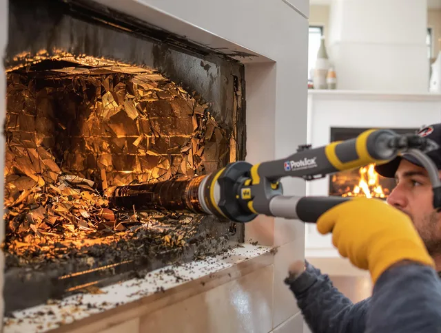 Professional chimney cleaning by Weston Chimney Sweep in Weston, CT