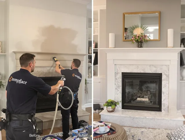 Professional soot removal by Weston Chimney Sweep team in Weston, CT